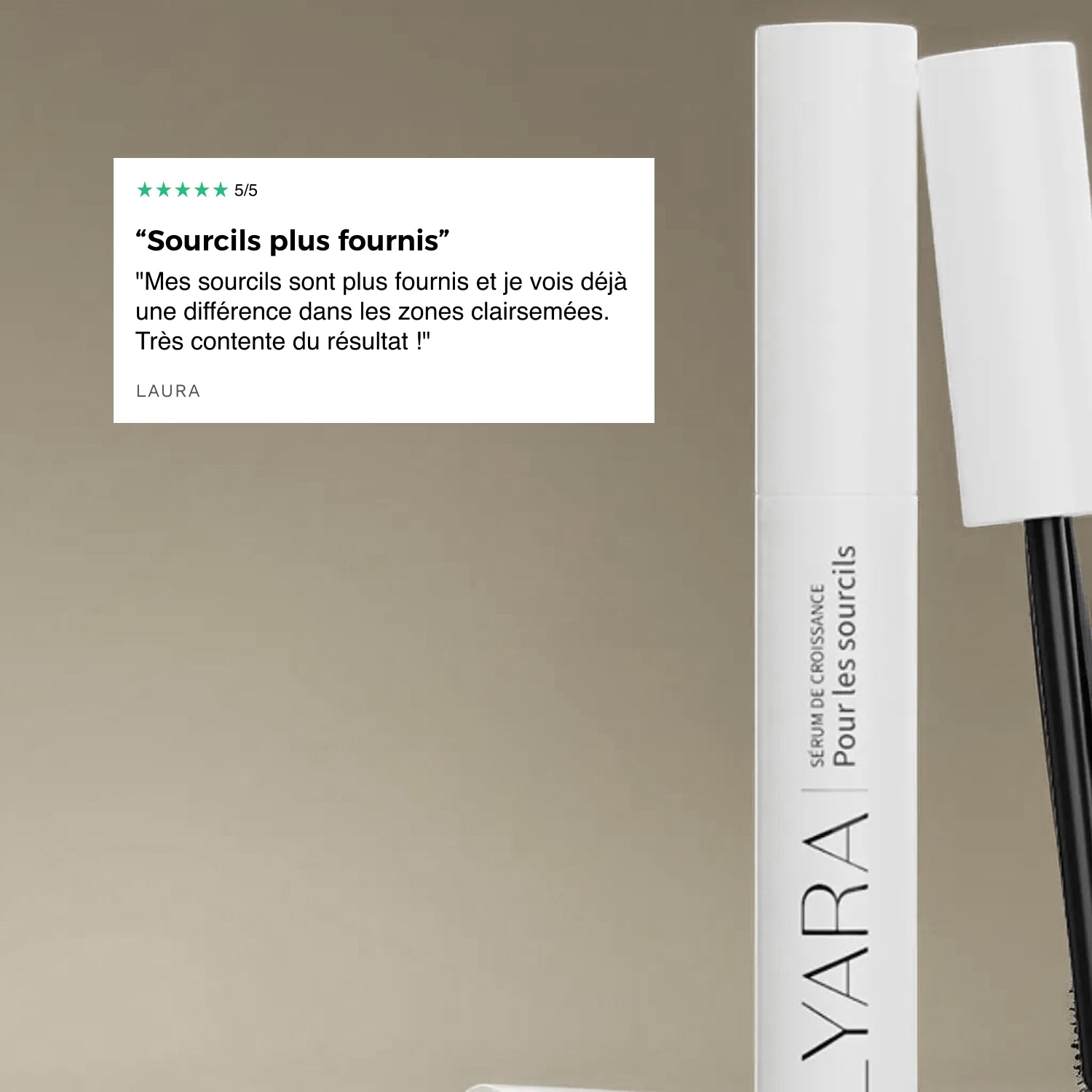 Sérum croissance de sourcils