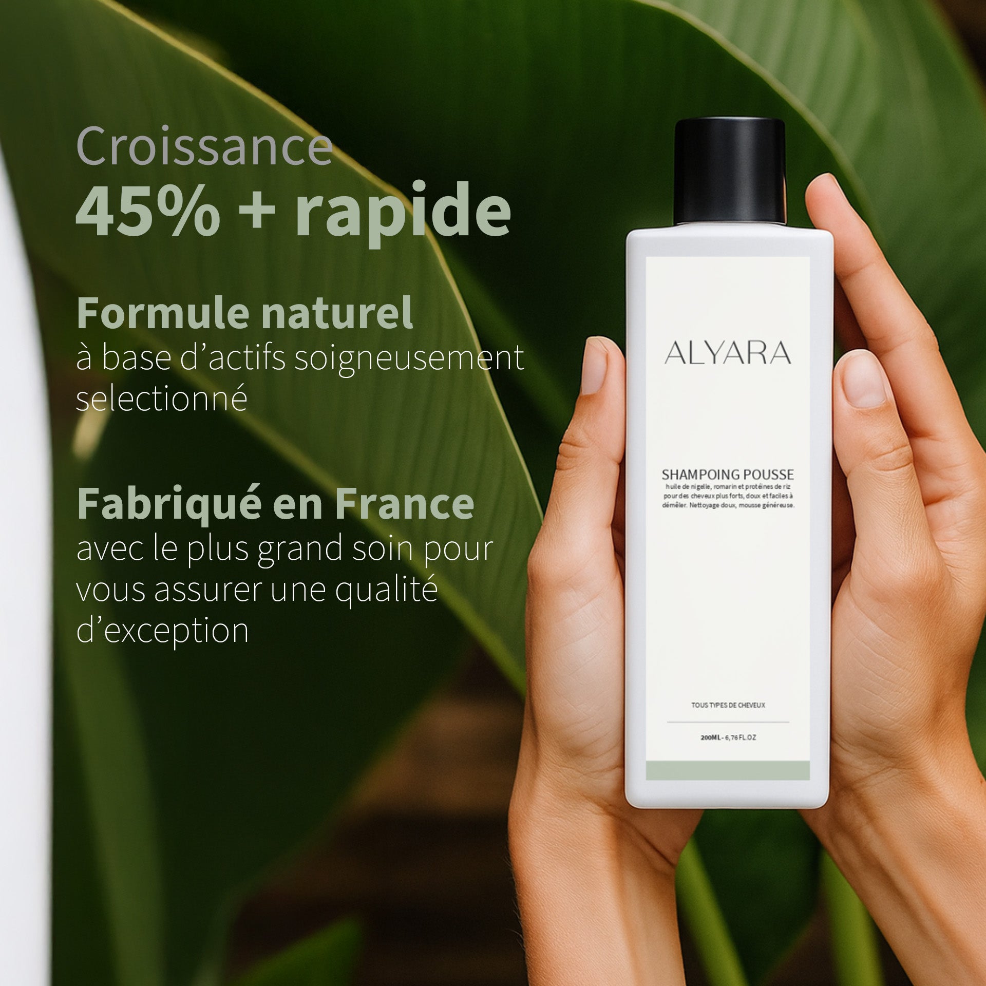 Shampoing pousse